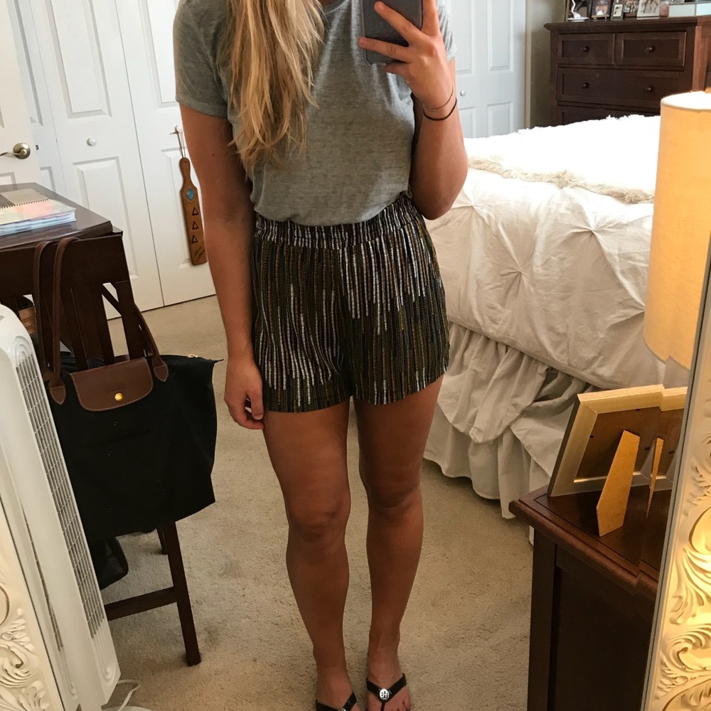 Striped H&M Shorts